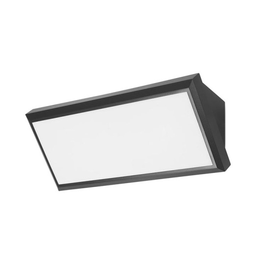 Aplique de exterior negro Samper Forlight