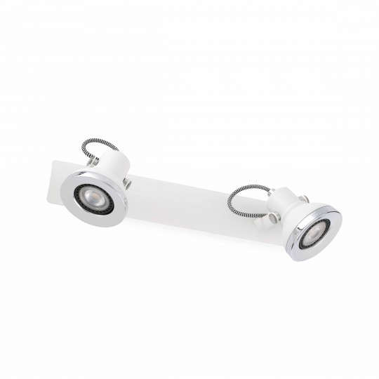 Aplique Ring blanco 2L Faro