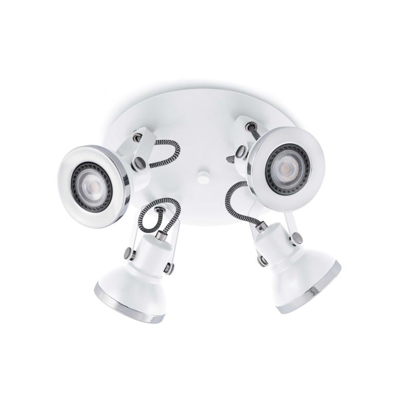 Plafón Ring blanco 4L Faro