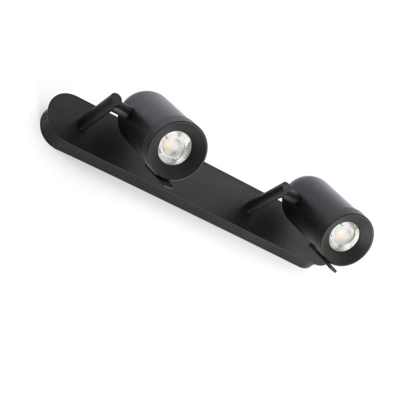 Aplique Orleans negro 2L Faro 