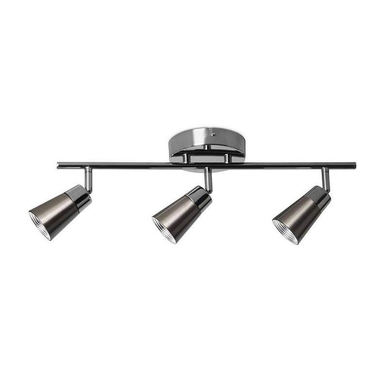 Aplique LED Vitro 3 Luces Forlight