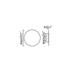Aplique Board grande Faro