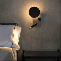 Aplique Klee Led derecho con lector Faro