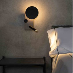 Aplique Klee Led izquierdo con lector Faro