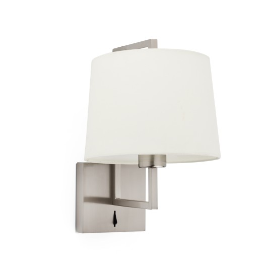 Aplique Frame niquel mate+beige Faro