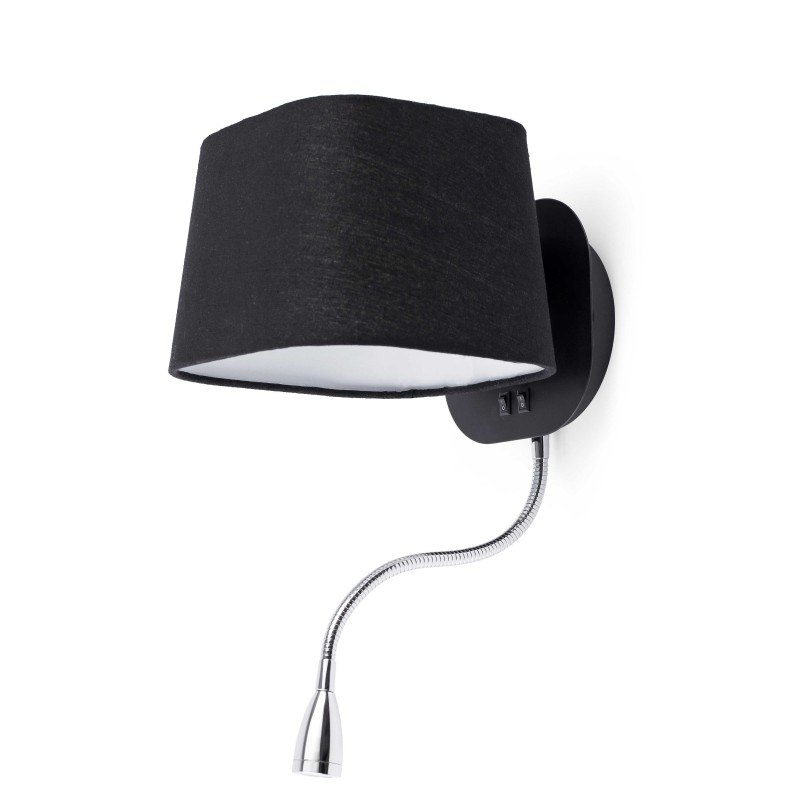 Aplique con lector Sweet negro Faro