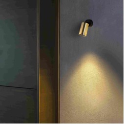 Foco Stan oro satinado Faro