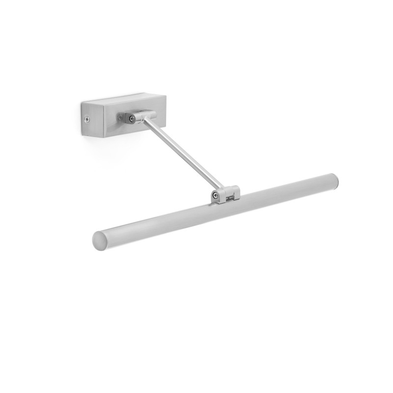 Aplique Magritte 45cm níquel mate Faro