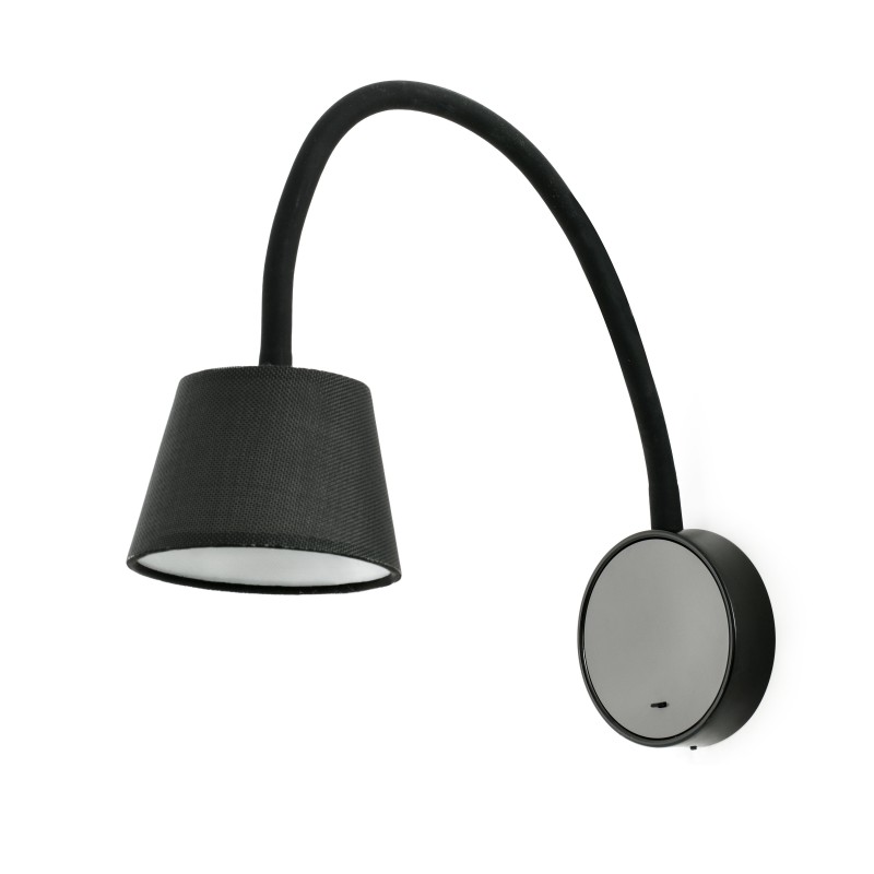 Aplique Blome negro Faro