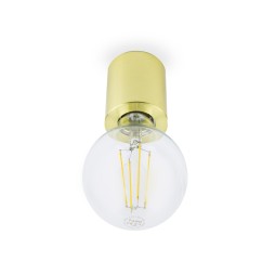 Aplique/plafón Ten oro satinado Faro