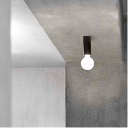 Aplique/plafón Ten-140 negro mate Faro