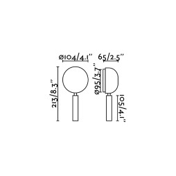 Aplique Press rojo Faro