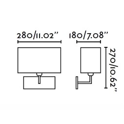 Aplique níquel Roda Faro