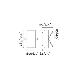 Aplique empotrado Dominio Faro