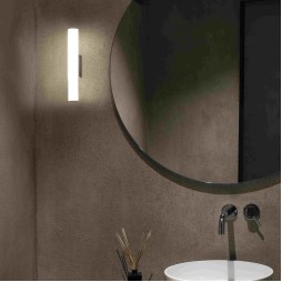 Aplique Volga negro mate 31cm Faro