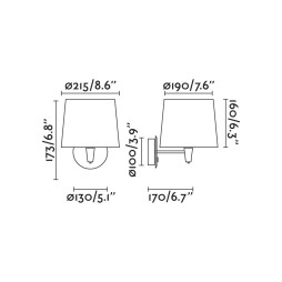 Aplique Conga blanco Faro