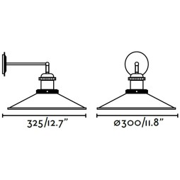 Aplique vintage Marlin Faro