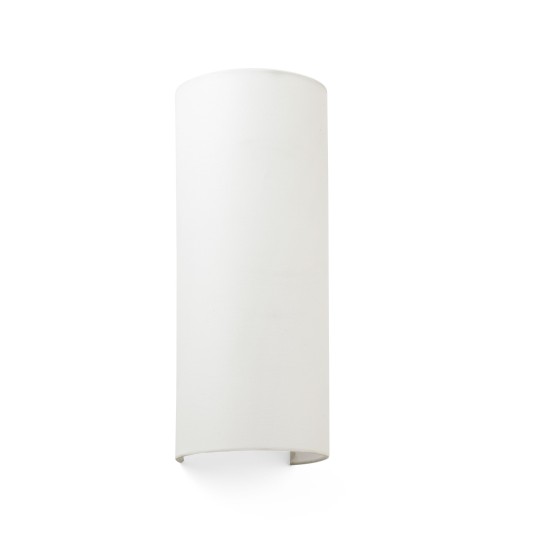 Aplique Cotton redondo dos luces beige Faro