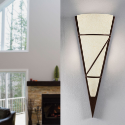 Aplique Pascal marrón Eglo