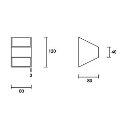 Aplique Keop Forlight