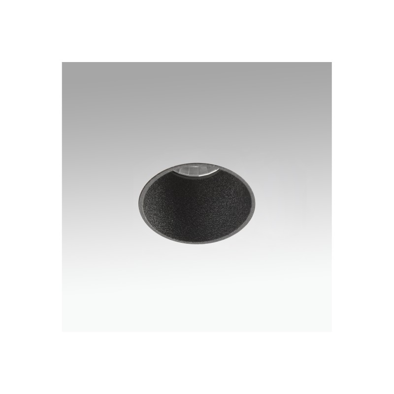 Foco empotrable Fox 5w dimable negro sin marco Faro