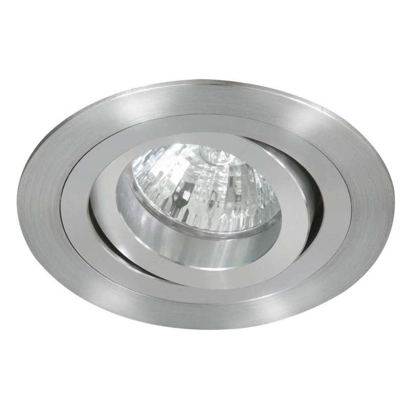 Foco empotrar redondo aluminio