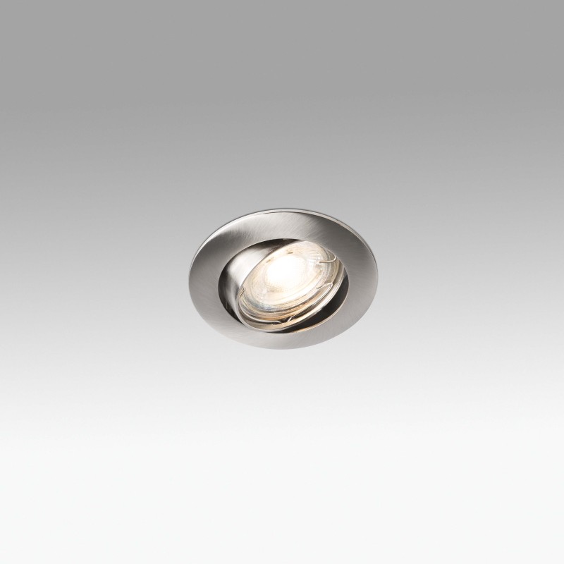 Foco empotrable Móvil níquel satinado orientable Faro