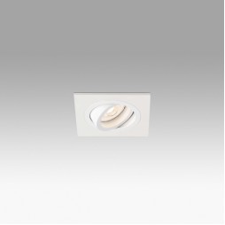 Foco empotrable Radón cuadrado orientable blanco Faro