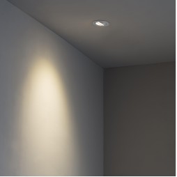 Foco empotrable Radón redondo orientable blanco Faro