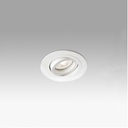 Foco empotrable Radón redondo orientable blanco Faro
