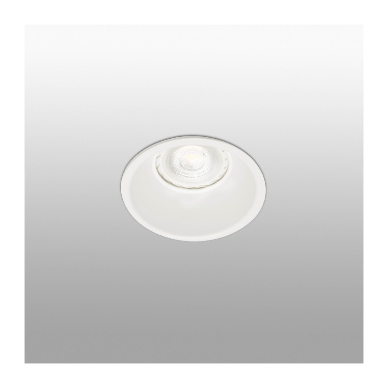 Foco empotrable Gas redondo blanco Faro