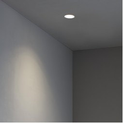 Foco empotrable Gas redondo blanco Faro