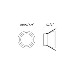 Foco empotrable Croc LED 9W dimable IP44 Faro