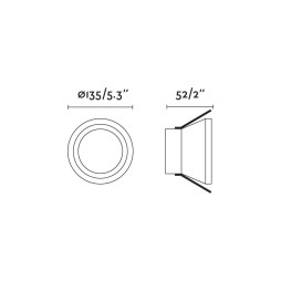 Foco empotrable Croc LED 13W dimable IP44 Faro