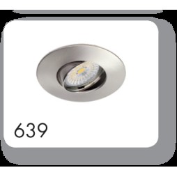 Empotrable techo acero mate 639