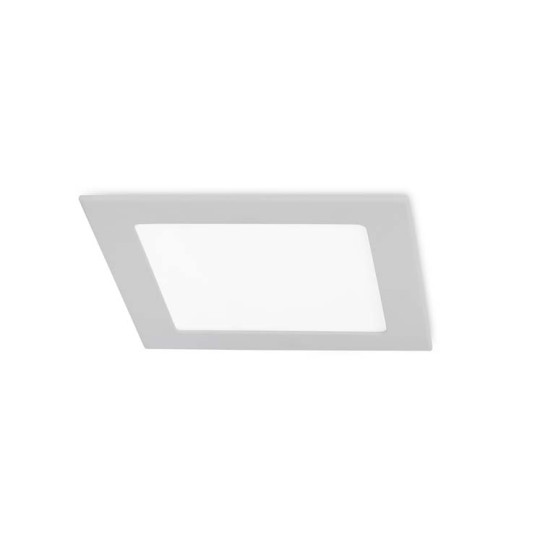 Downlight Easy cuadrado gris 12W 3000K Forlight