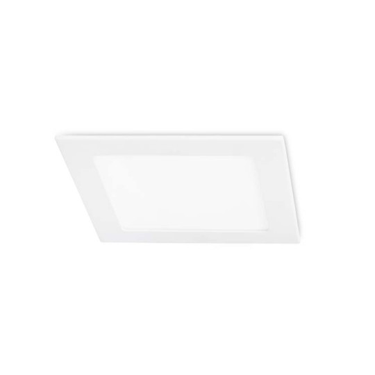 Downlight Easy cuadrado blanco 18W 4000K Forlight