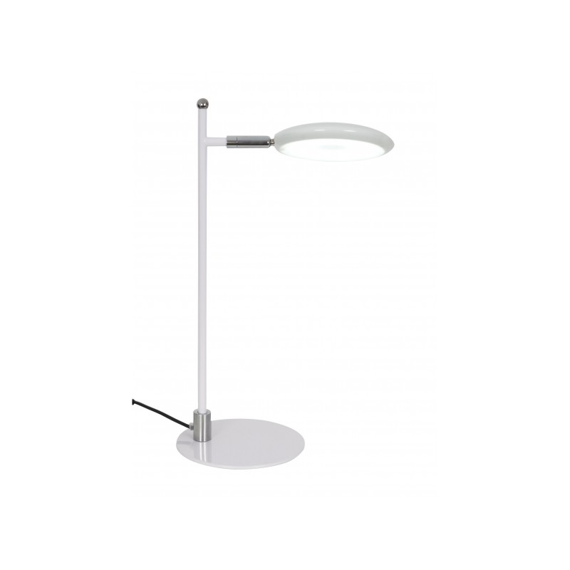 Flexo Arcadio blanco LED 5W 6500K Fabrilamp