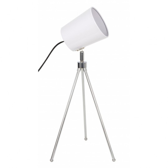 Flexo Meliades blanco 1x LED E27 Fabrilamp
