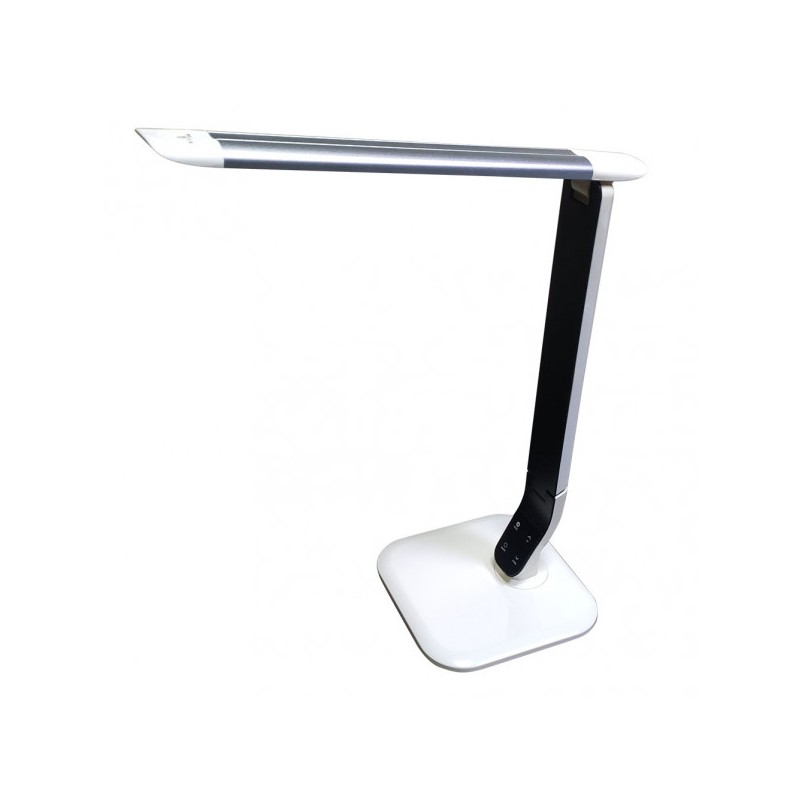 Flexo Euclasa blanco/plata LED10W 3000-4000-6000K Fabrilamp