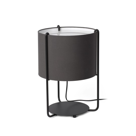 Sobremesa Drum negro + gris Faro