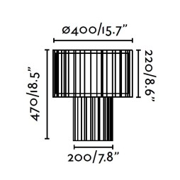 Sobremesa Linda blanco Faro