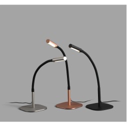 Sobremesa Serp Led níquel mate Faro