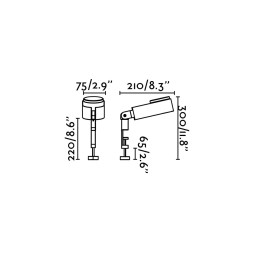 Lámpara pinza Inviting Led amarillo Faro