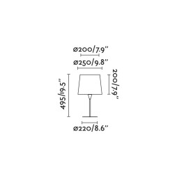 Sobremesa Conga blanco Faro