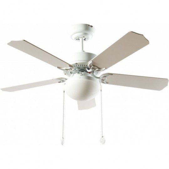 Ventilador 5 aspas Heracles blanco Fabrilamp