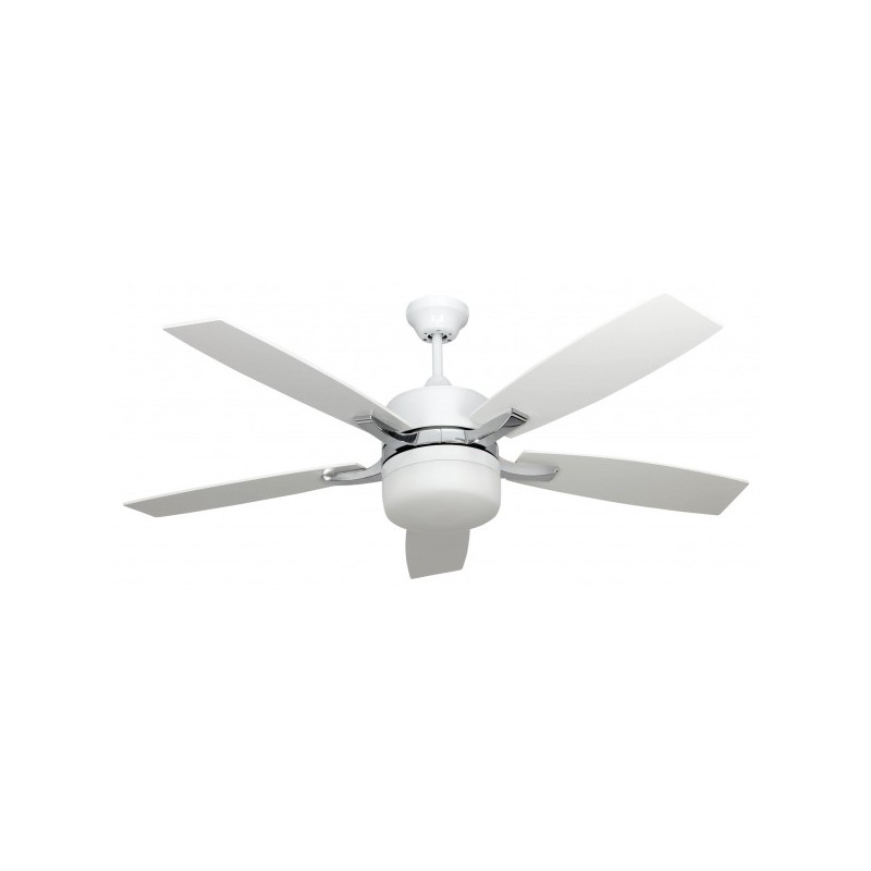 Ventilador 5 aspas Menfis blanco Fabrilamp