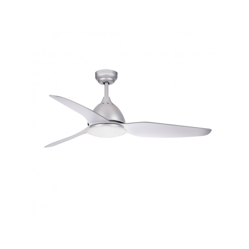 Ventilador 3 aspas Gregal plata Fabrilamp