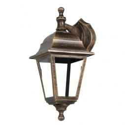 Aplique de exterior Albahaca oro viejo Fabrilamp