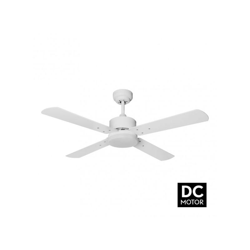Ventilador motor DC Karaburu blanco Fabrilamp